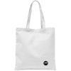 Back of white tote bag