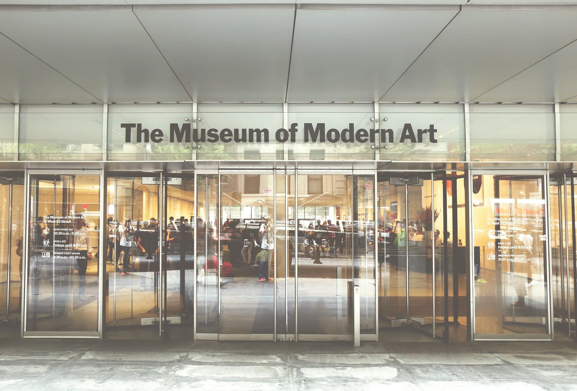 The Museum of Modern Art where Zarina Hashmi exhibited