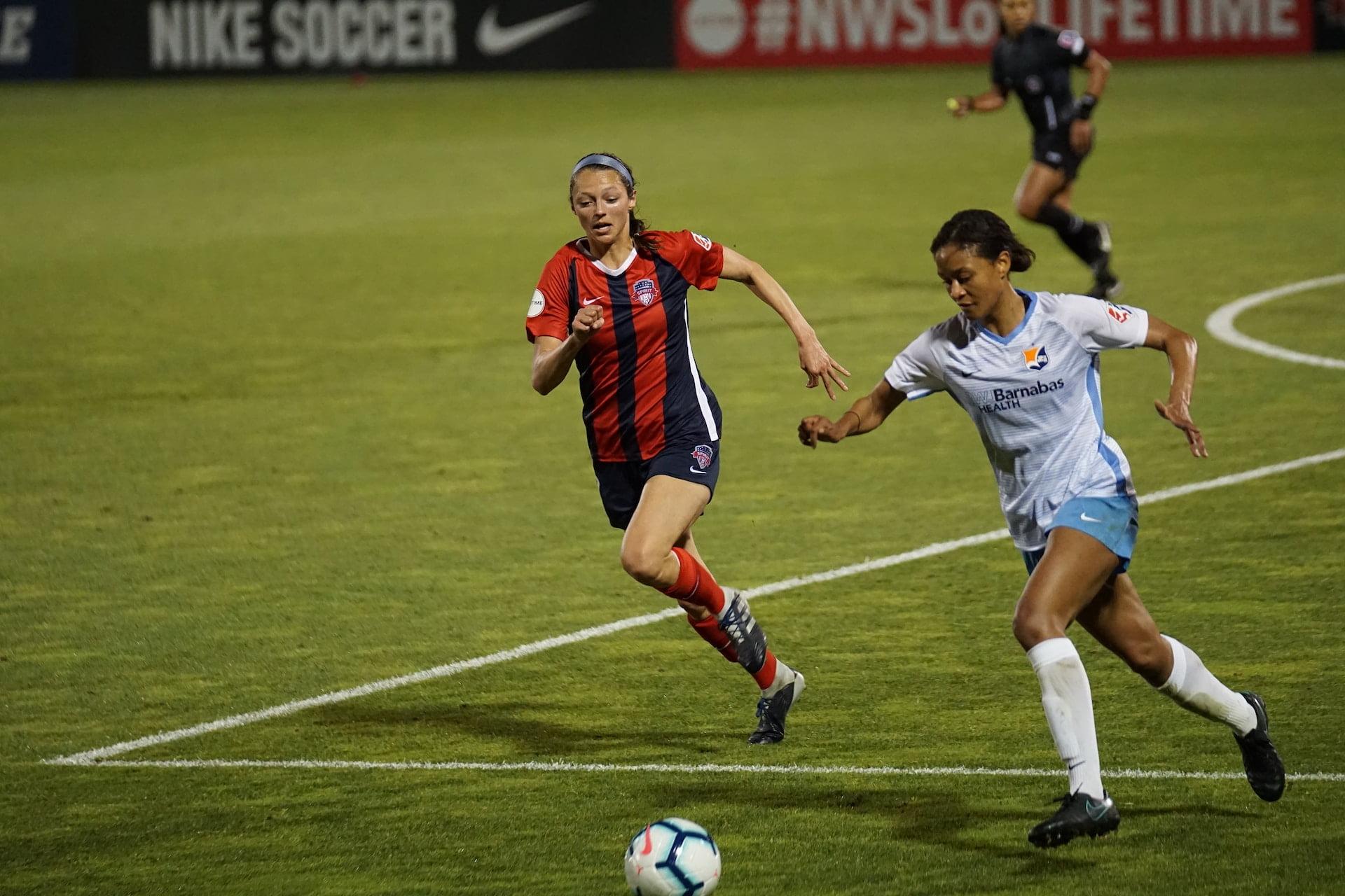 Women fooballers inspired by the Women's World Cup 2023