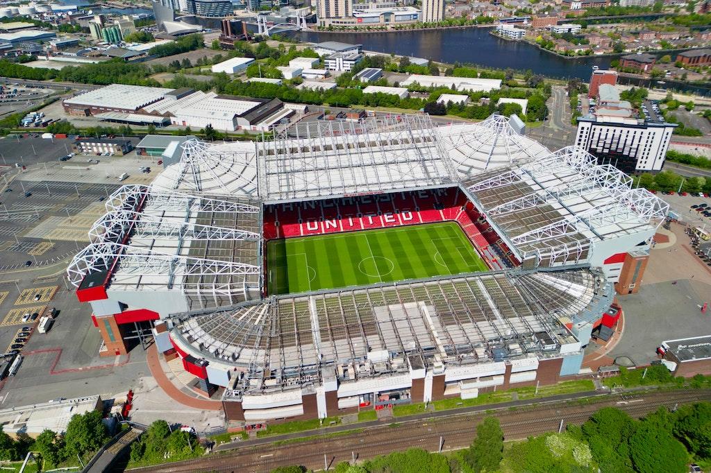 Image of the Manchester United stadium where the Man Utd vs Wolves match took place